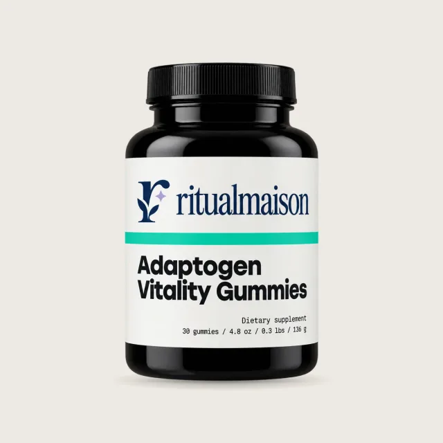 Adaptogen Vitality Gummies (Unflavoured)